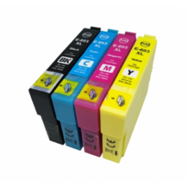 Compatible Epson 603XL High Capacity 4 Colour Ink Cartridge Multipack (C13T03A14010)